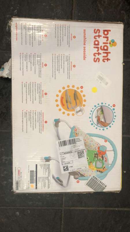 Bright Starts Sunshine Seaside Bouncer - UNBOXED