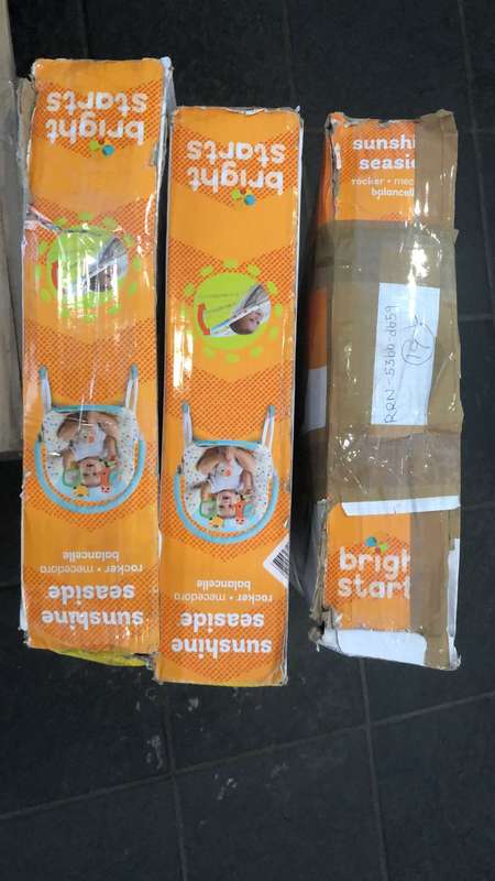 Bright Starts Sunshine Seaside Bouncer - UNBOXED