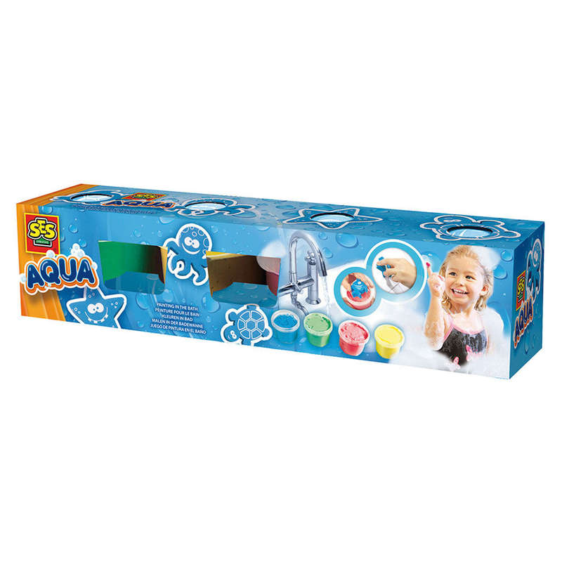 SES Creative Aqua Painting in the Bath