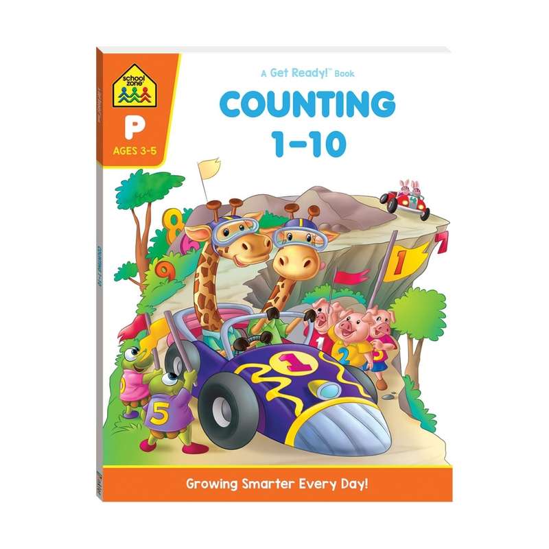 School Zone - Workbook - Counting 1-10