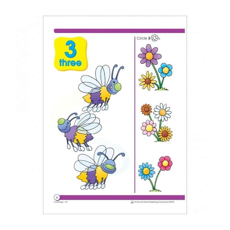 School Zone - Workbook Counting 1-10