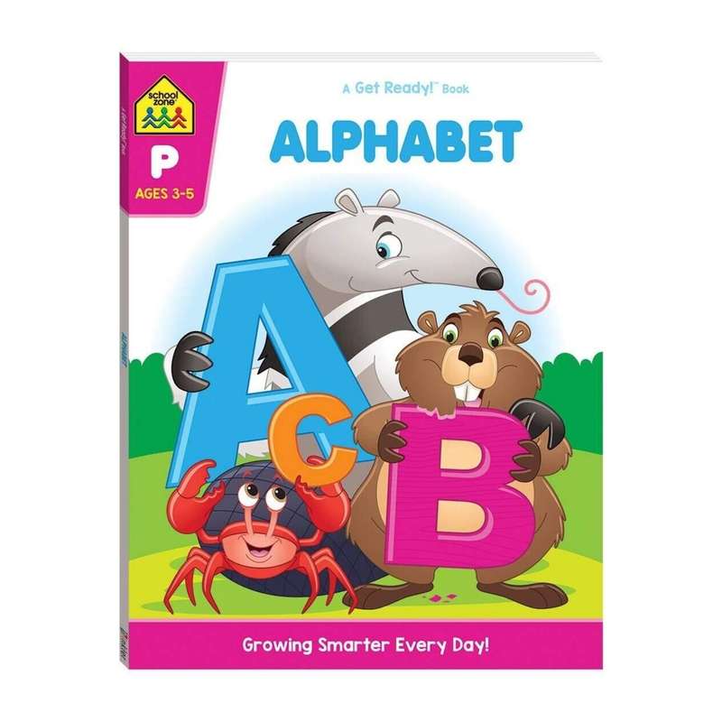 School Zone - Workbook Get Ready Alphabet