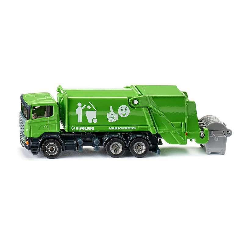 Siku 1/87 Scania Refuse Lorry DT Green