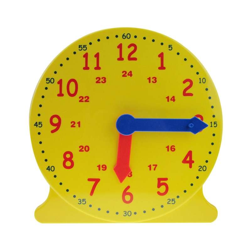 Smart Play - Geared Teacher's Clock 1 Piece
