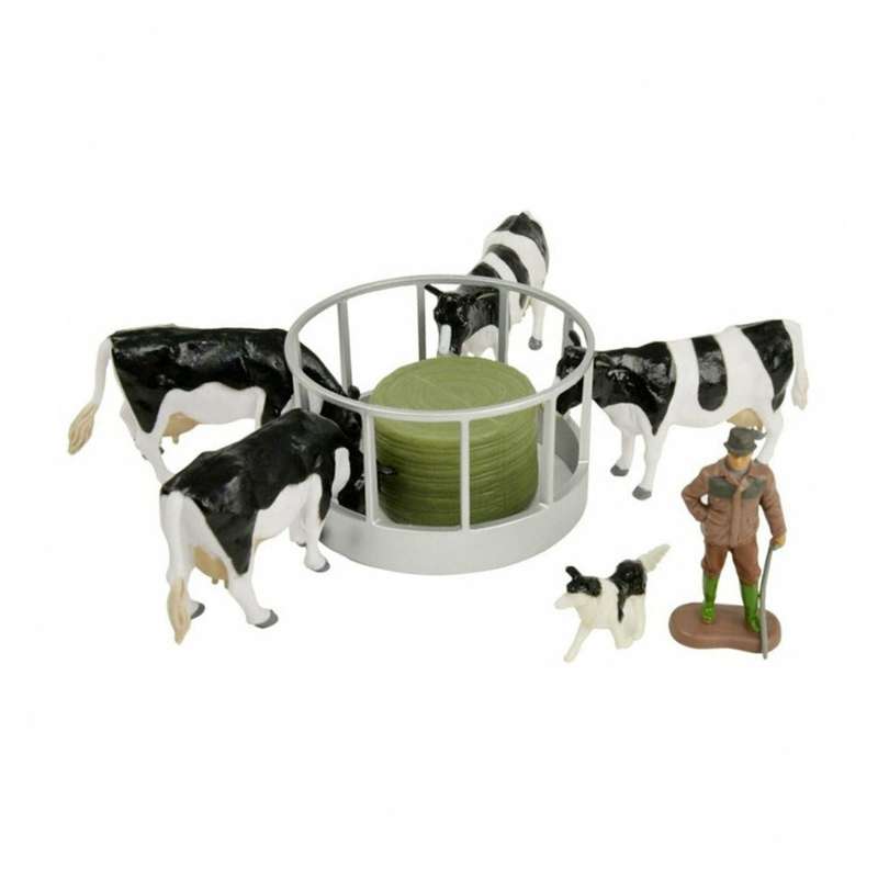 TOMY Cattle Feeder Set Scale 1:32
