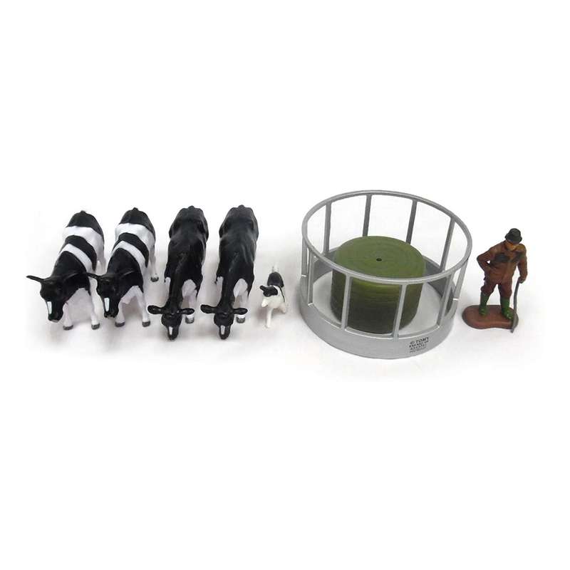 TOMY Cattle Feeder Set Scale 1:32