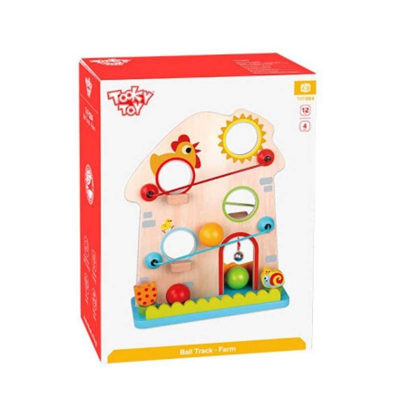 TookyToy Ball Track Farm