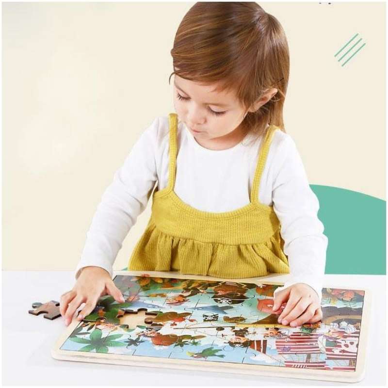 TookyToy Pirate Puzzle 48 Piece