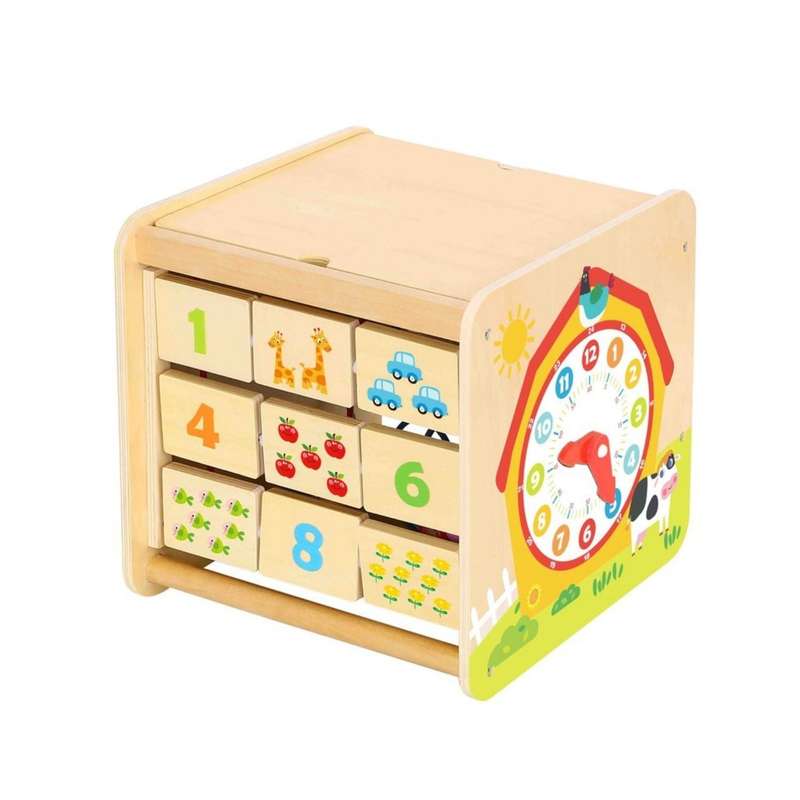 TookyToy Play Cube Centre Farm