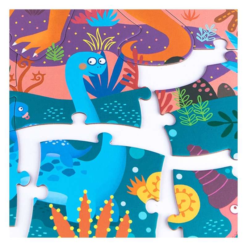 Jar Meló Thematic Floor Puzzle Series 24 Piece - Dinosaur Paradise
