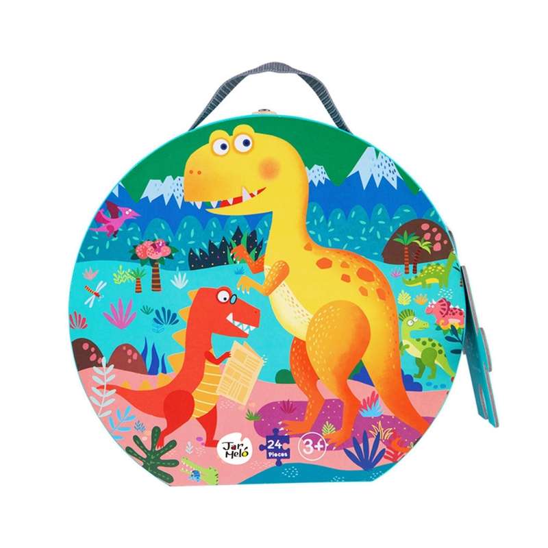 Jar Meló Thematic Floor Puzzle Series 24 Piece - Dinosaur Paradise