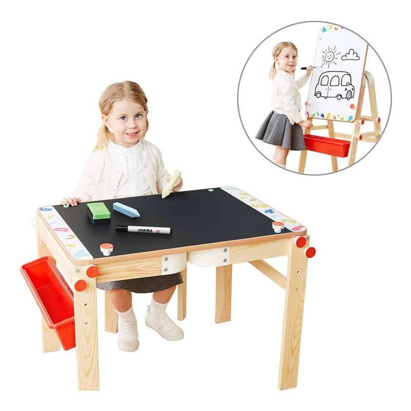 TopBright 2 in 1 Convertible Easel & Table