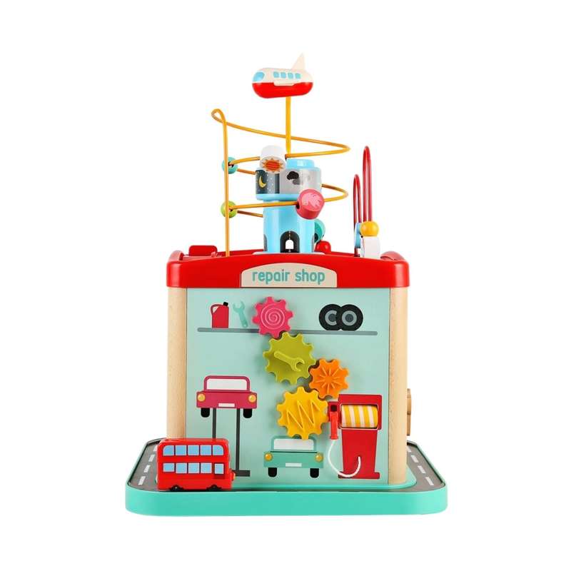 TopBright 5 In 1 Busy City Activity Cube