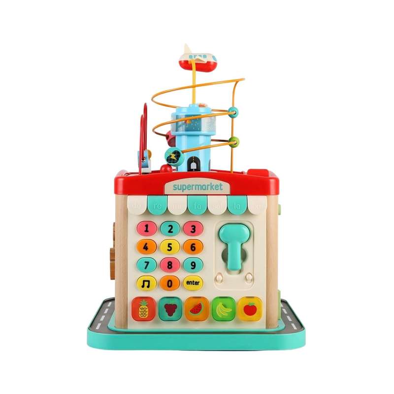 TopBright 5 In 1 Busy City Activity Cube