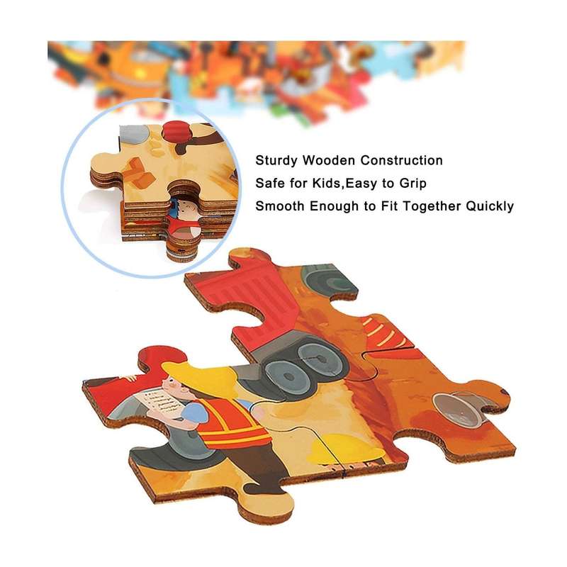 TopBright 48pc Building Site Puzzle