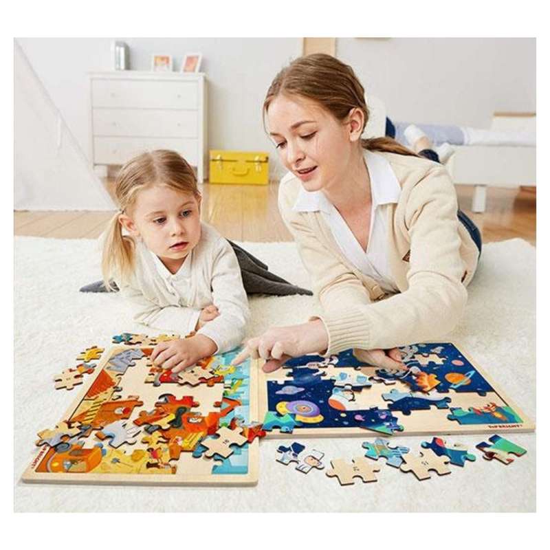 TopBright 48pc Building Site Puzzle