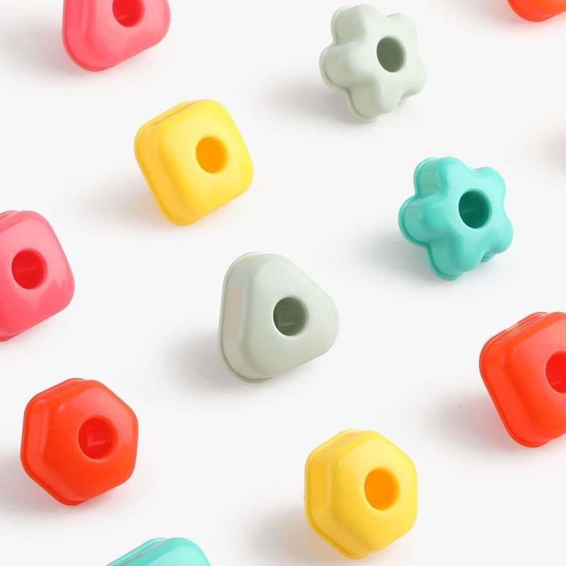 TopBright Rainbow Stack & Lacing Button Box