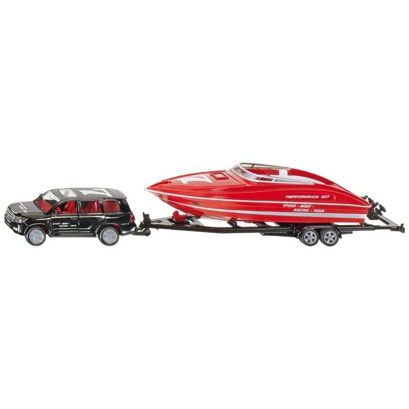 Siku Toyota Landcruiser with Motorboat 1:55