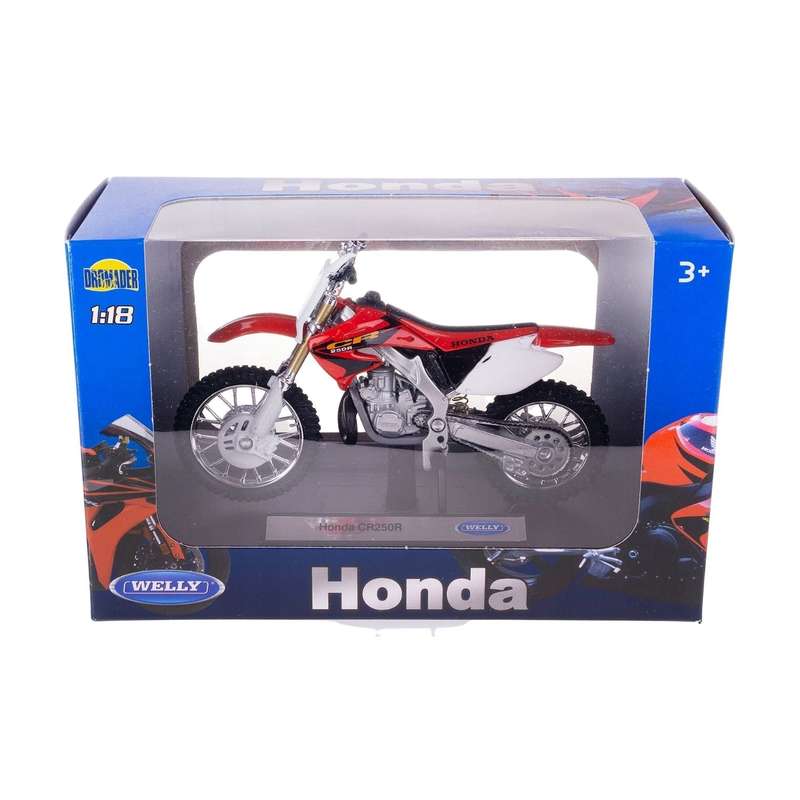 Welly Honda CR250R 1:18 Motorcycle