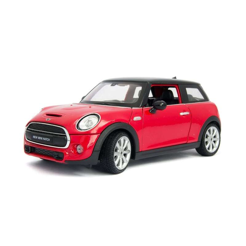 Welly New Mini Hatch Red 1:24 Scale Diecast Car