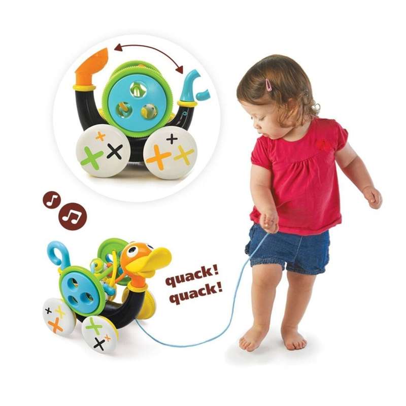 Yookidoo Whistling Pull Along Duck
