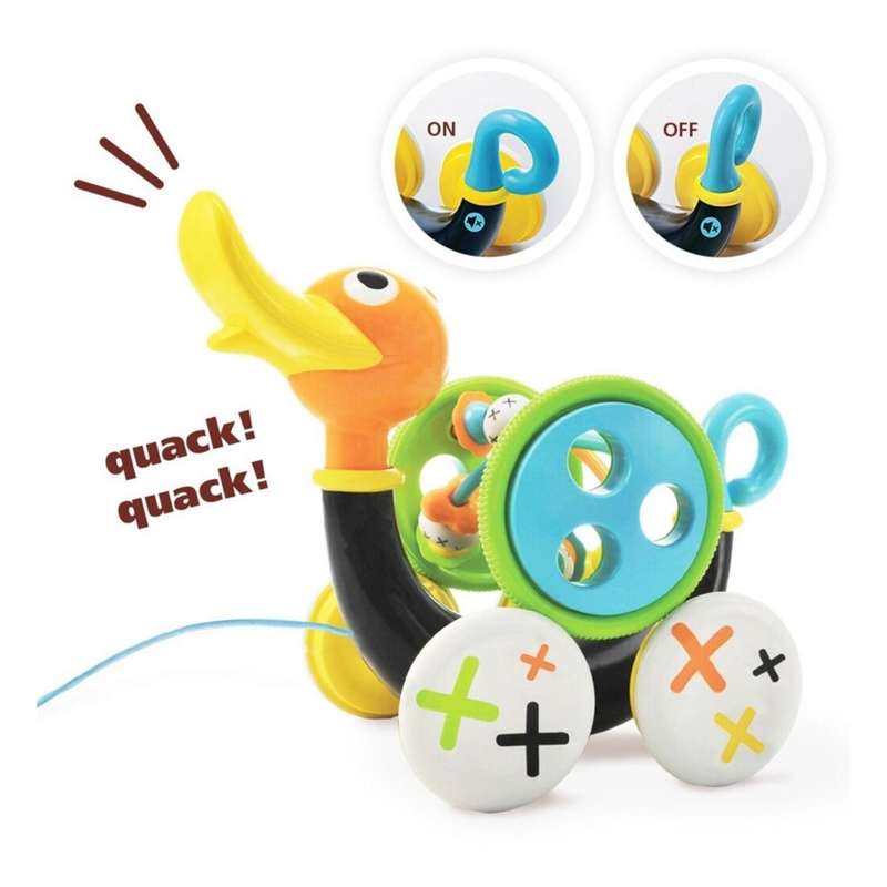 Yookidoo Whistling Pull Along Duck