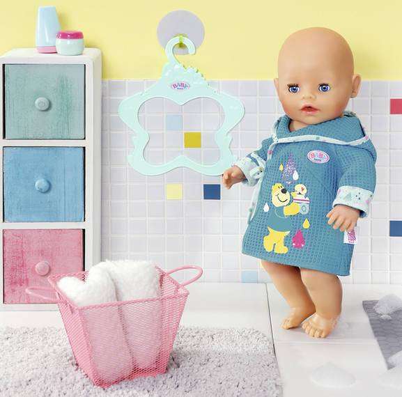 Baby Born Bathrobe Blue