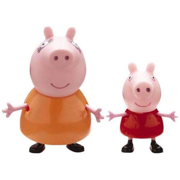 Peppa Pig 2 Pack Figures - Mummy Pig & Peppa Pig