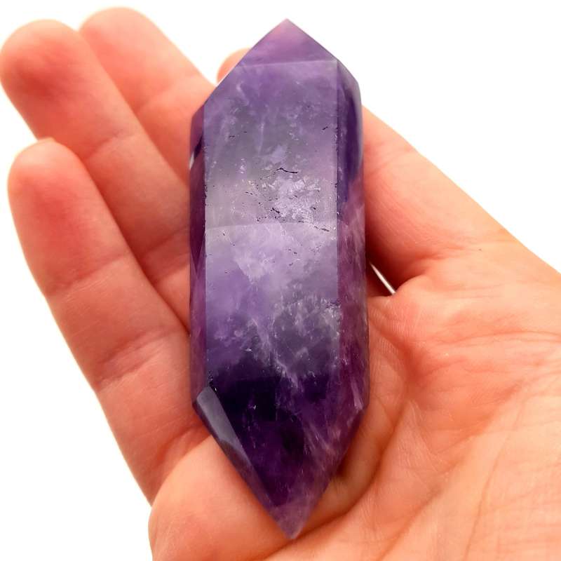 Double Terminated Amethyst