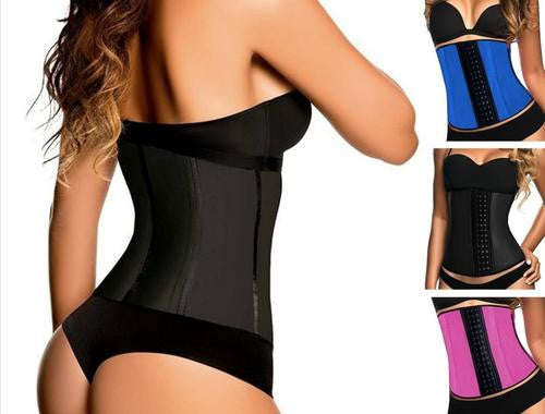 Waist Training Vest corset - L / Black