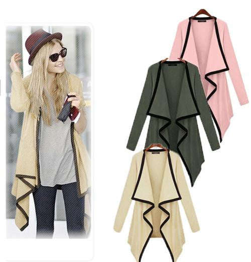Long sleeve Cardigan - S / Army Green
