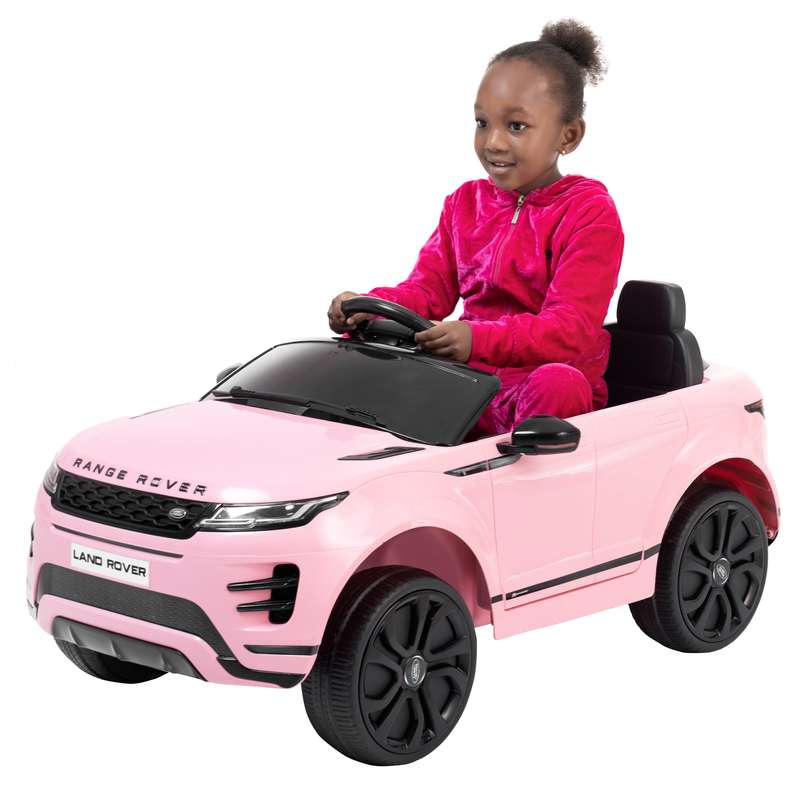 Kids Electric Ride On Car Range Rover Evoque Coup Pink