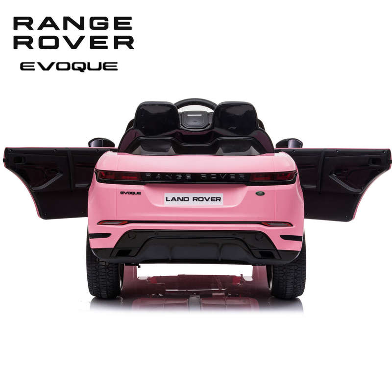 Kids Electric Ride On Car Range Rover Evoque Coup Pink