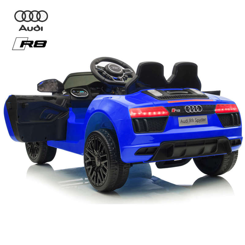 12V Audi R8 Kids Electric Ride on Car | Blue