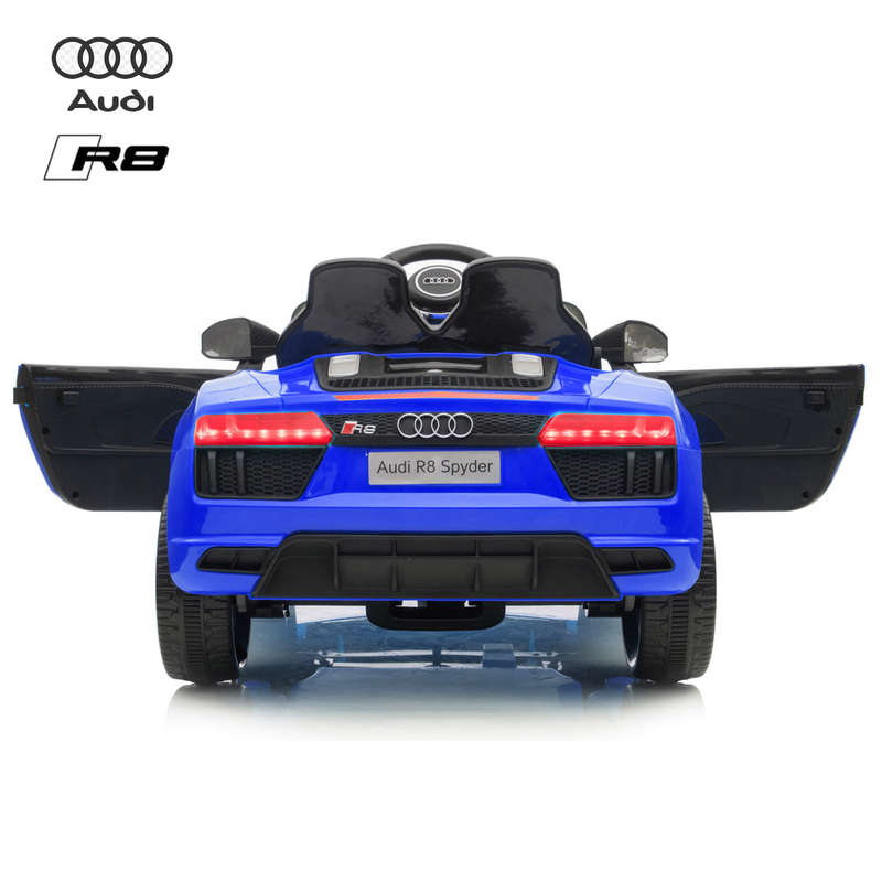12V Audi R8 Kids Electric Ride on Car | Blue