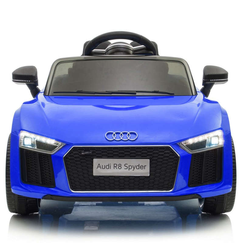 12V Audi R8 Kids Electric Ride on Car | Blue