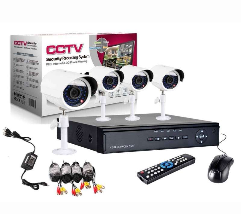 DIY FOUR CHANNEL CCTV SECURITY SYSTEM WITH HDMI FREE DELIVERY