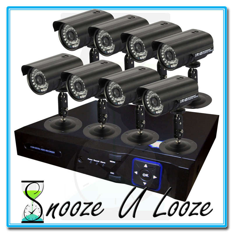 Load-Shedding Proof -700TVL 8 Ch CCTV Kit with HDMI | FREE 1 TB Hdd |7Ah Backup Battery