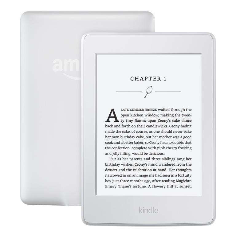 **FREE SHIPPING IN STOCK**Kindle Paperwhite 6" WiFi E-Reader - White 7th Generation
