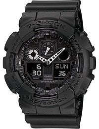 CASIO G-Shock Classic Series Analog-Digital Black Dial Men's Watch Item No. GA100-1A1CR