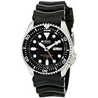 SEIKO SKX007K1 Black Dial Black Rubber Automatic Men's Watch SKX007K