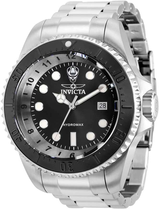 Invicta Hydromax Quartz Black Dial Men's Watch 38018**FREE SHIPPING**