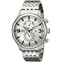 INVICTA II Silver Dial Stainless Steel Multifunction Men's Watch Item No. 0366