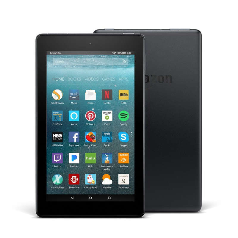 **FREE SHIPPING IN STOCK**Fire 7 Tablet with Alexa, 7" Display, 8 GB, Black - with Special Offers
