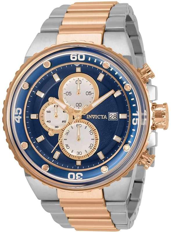 Invicta Pro Diver Alarm Chronograph Quartz Blue Dial Men's Watch 31523