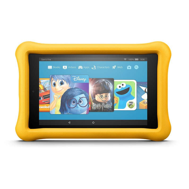 **FREE SHIPPING IN STOCK**Fire HD 8 Kids Edition Tablet 8" HD Display 32GB Yellow Kid-Proof Case