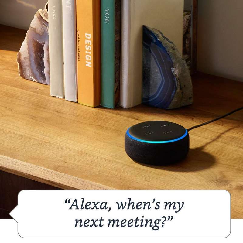 Amazon Echo Dot (3rd Gen) - Smart speaker with Alexa - Charcoal **FREE SHIPPING IN STOCK**