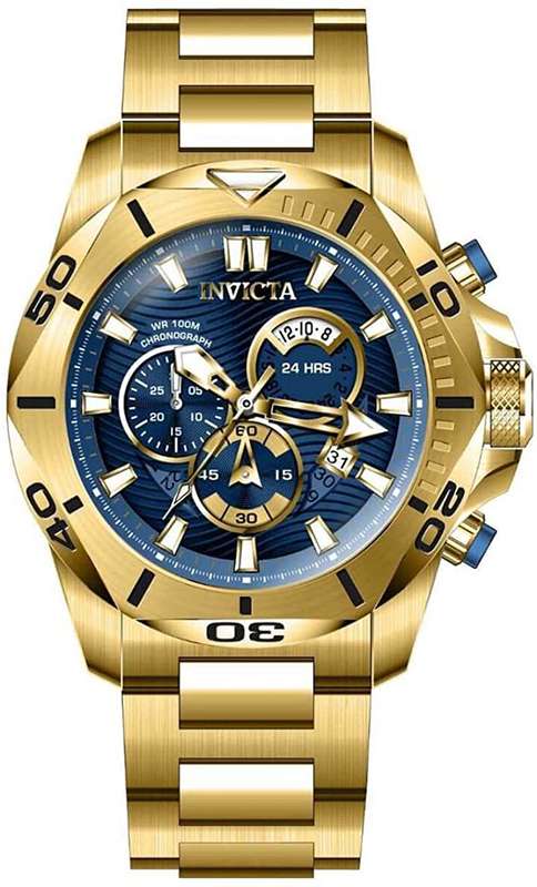 INVICTASpeedway Chronograph Quartz Blue Dial Men's Watch 32274**Free Shipping**