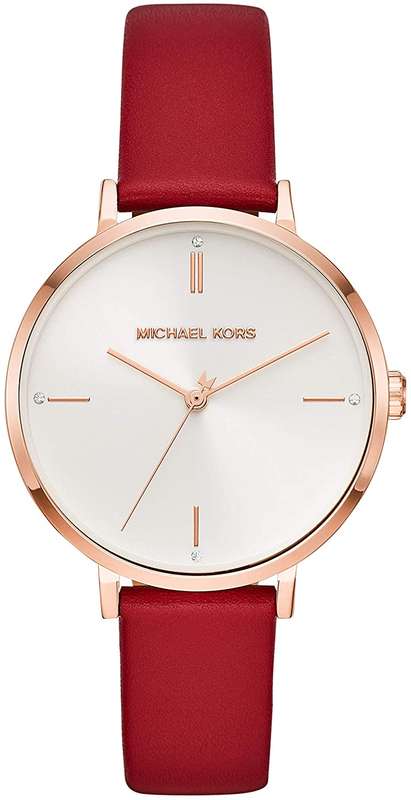 Michael Kors MK7103 Women's Jayne Three-Hand Rose Gold-Tone Alloy Watch