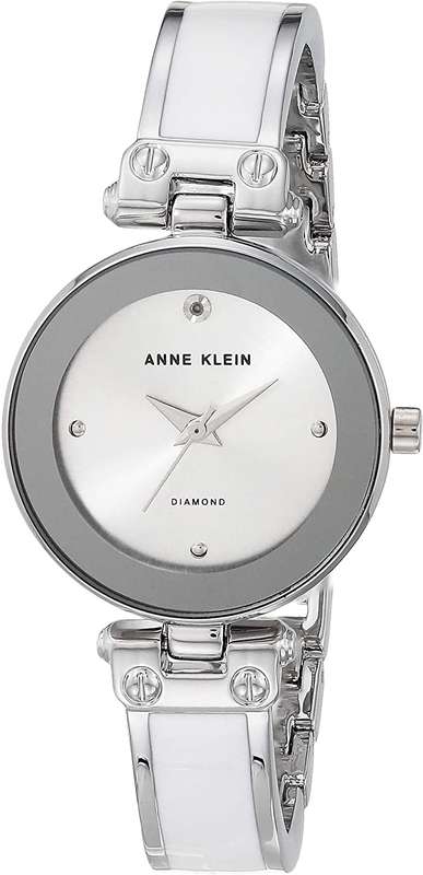 Anne Klein Women's Diamond-Accented Bangle Watch AK/1981*FREE SHIPPING**